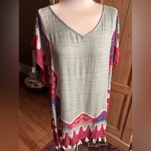 Double D Ranch Poncho Small/Medium. EUC!!
